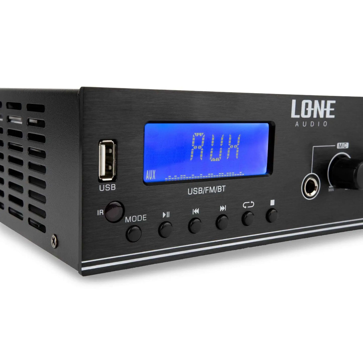 LA-240AMP Amplificateur face avant zoom